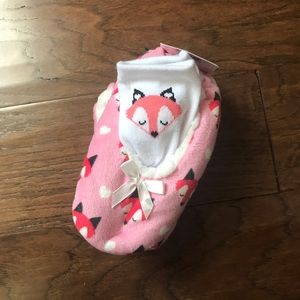 Fox Slipper and Socks Set